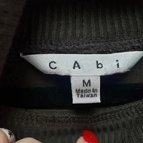 CAbi #596 Brown Turtleneck Swing Dress Size M - Picture 3 of 6